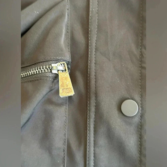 Good American | Black Hooded Volume Jacket, New Without Tags - Picture 11 of 12